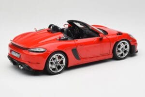 Porsche 718 Spyder RS Guards Red Norev 1:18 187271 Metaal — afbeelding 3 van 8