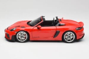 Porsche 718 Spyder RS Guards Red Norev 1:18 187271 Metaal — afbeelding 4 van 8
