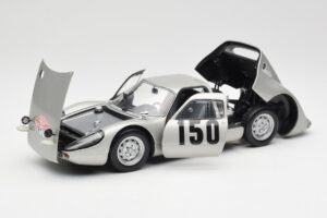 Porsche 904 GTS #150 E. Bohringer / R. Wutherich Rally Monte Carlo Class Winners 1965 Minichamps 1:18 180656750-O Metaal — afbeelding 2 van 8
