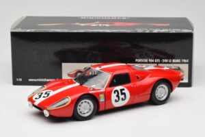 Porsche 904 GTS #35 H. Muller 24 Hours of Le Mans 1964 Minichamps 1:18 180646735 Metaal — afbeelding 8 van 8