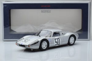 Porsche 904 GTS #50 C. Cassel American Challenge Cup 1964 Norev 1:18 187442 Metaal — afbeelding 6 van 6