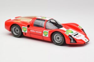 Porsche 906E BP World Record Runs Monza 1967 Minichamps 1:18 100676100 Metaal — afbeelding 6 van 8