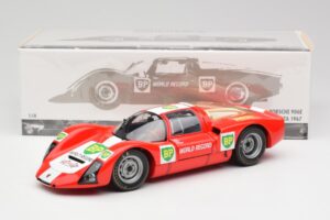 Porsche 906E BP World Record Runs Monza 1967 Minichamps 1:18 100676100 Metaal — afbeelding 8 van 8