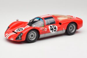 Porsche 906K #49 R. Vogele / J. Siffert 12 Hours of Sebring 1966 Minichamps 1:18 100666149 Metaal