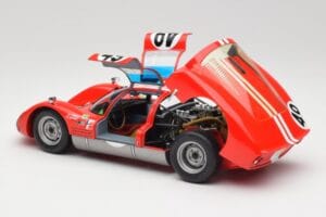 Porsche 906K #49 R. Vogele / J. Siffert 12 Hours of Sebring 1966 Minichamps 1:18 100666149 Metaal — afbeelding 5 van 8