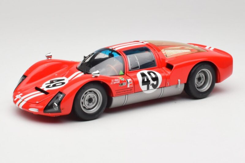 Porsche 906K #49 R. Vogele / J. Siffert 12 Hours of Sebring 1966 Minichamps 1:18 100666149 Metaal