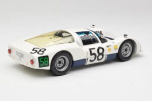 Porsche 906K #58 G. Klass / R. Stommelen 24 Hours of Le Mans 1966 Minichamps 1:18 100666158 Metaal — afbeelding 3 van 8