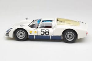 Porsche 906K #58 G. Klass / R. Stommelen 24 Hours of Le Mans 1966 Minichamps 1:18 100666158 Metaal — afbeelding 4 van 8