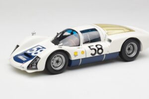 Porsche 906K #58 G. Klass / R. Stommelen 24 Hours of Le Mans 1966 Minichamps 1:18 100666158 Metaal