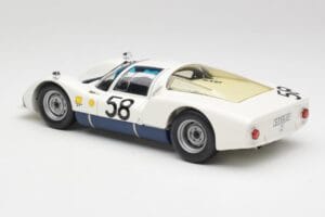 Porsche 906K #58 G. Klass / R. Stommelen 24 Hours of Le Mans 1966 Minichamps 1:18 100666158 Metaal — afbeelding 7 van 8