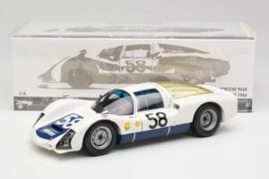Porsche 906K #58 G. Klass / R. Stommelen 24 Hours of Le Mans 1966 Minichamps 1:18 100666158 Metaal — afbeelding 8 van 8