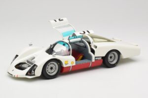Porsche 906 LH #31 H. Herrmann / H. Linge Porsche System Engineering 24 Hours of Le Mans 1966 Minichamps 1:18 100666131 Metaa — afbeelding 2 van 8