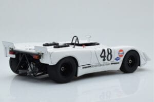Porsche 908/02 #48 S. McQueen / P. Revson 12 Hours of Sebring 2nd Place Post Race Version 1970 AUTOart 1:18 87072 Metaal — afbeelding 3 van 8