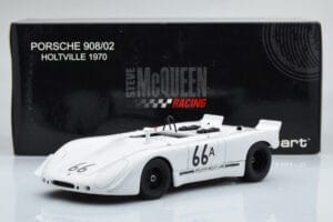 Porsche 908/02 #66A S. McQueen Holtville 1970 AUTOart 1:18 87073 Metaal — afbeelding 8 van 8