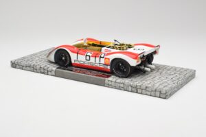 Porsche 908/02 Spyder #6 K. Lins / R. Attwood Nürburgring 1000km 1969 Minichamps 1:18 107692006 Metaal — afbeelding 5 van 6