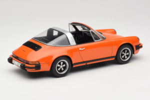 Porsche 911 G-Series 2.7 Targa Oranje GT Spirit 1:18 GT023A Hars — afbeelding 2 van 6
