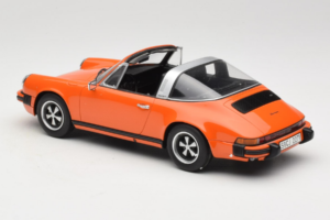 Porsche 911 G-Series 2.7 Targa Oranje GT Spirit 1:18 GT023A Hars — afbeelding 5 van 6