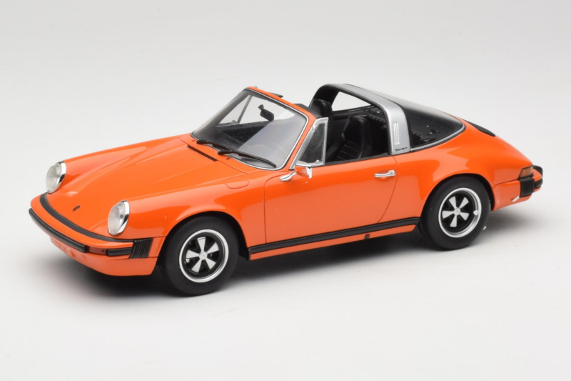 Porsche 911 G-Series 2.7 Targa Oranje GT Spirit 1:18 GT023A Hars