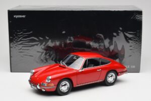 Porsche 911 901 Signal Rood Kyosho 1:18 08969R Metaal — afbeelding 8 van 8