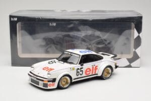 Porsche 934 Kremer Racing #65 B. Wollek / D. Pironi / M-C. Beaumont 24 Hours of Le Mans 1976 Minichamps 1:18 155766465 Metaal — afbeelding 6 van 6