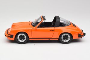 Porsche 911 930 Carrera 3.2 Targa Oranje Minichamps 1:18 100063064 Metaal — afbeelding 4 van 8