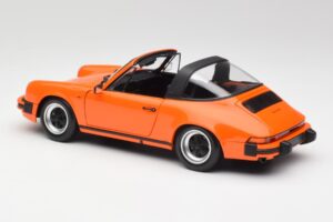 Porsche 911 930 Carrera 3.2 Targa Oranje Minichamps 1:18 100063064 Metaal — afbeelding 7 van 8