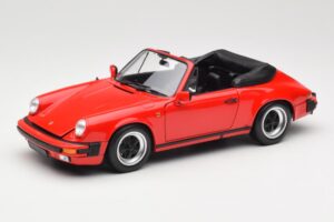 Porsche 911 930 Carrera 3.2 Cabriolet Guards Red Minichamps 1:18 110063030 Metaal