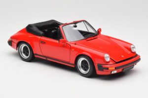 Porsche 911 930 Carrera 3.2 Cabriolet Guards Red Minichamps 1:18 110063030 Metaal — afbeelding 6 van 8
