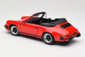 Porsche 911 930 Carrera 3.2 Cabriolet Guards Red Minichamps 1:18 110063030 Metaal — afbeelding 7 van 8