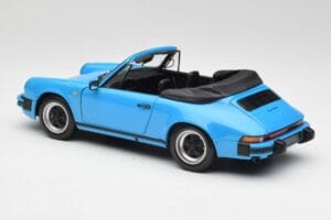 Porsche 911 930 Carrera Cabriolet Blauw Minichamps 1:18 100063032 Metaal — afbeelding 7 van 8