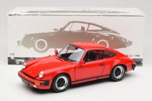 Porsche 911 930 Carrera 3.2 Guards Red Minichamps 1:18 100063021 Metaal — afbeelding 8 van 8