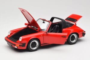 Porsche 911 930 Carrera Targa 3.2 Guards Red Minichamps 1:18 100063061 Metaal — afbeelding 2 van 9