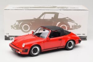 Porsche 911 930 Carrera Targa 3.2 Guards Red Minichamps 1:18 100063061 Metaal — afbeelding 9 van 9