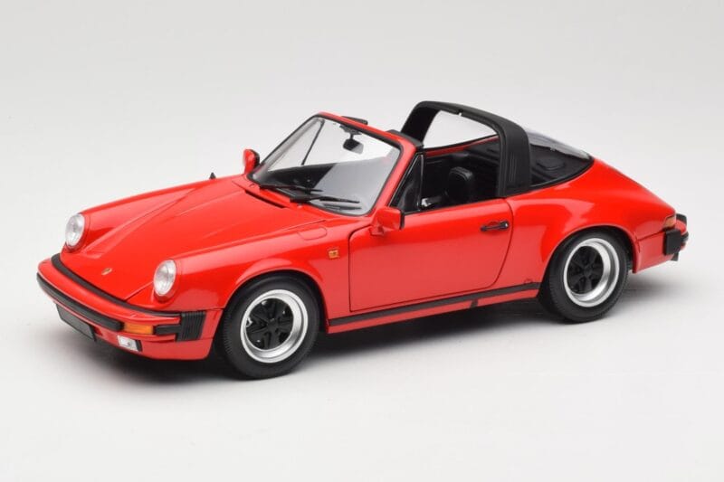 Porsche 911 930 Carrera Targa 3.2 Guards Red Minichamps 1:18 100063061 Metaal