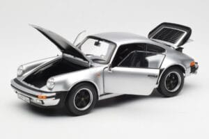 Porsche 911 930 Turbo 3.3 Zilver Norev 1:18 187574 Metaal — afbeelding 2 van 8