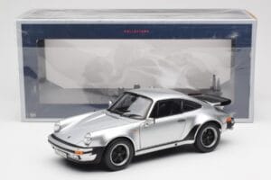 Porsche 911 930 Turbo 3.3 Zilver Norev 1:18 187574 Metaal — afbeelding 8 van 8