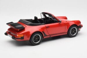 Porsche 911 930 Turbo Cabriolet Rood Norev 1:18 187664 Metaal — afbeelding 3 van 8