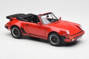 Porsche 911 930 Turbo Cabriolet Rood Norev 1:18 187664 Metaal — afbeelding 6 van 8