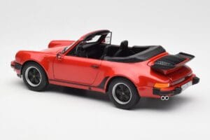 Porsche 911 930 Turbo Cabriolet Rood Norev 1:18 187664 Metaal — afbeelding 7 van 8