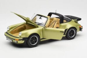 Porsche 911 930 Turbo Targa Groen Metallic Norev 1:18 187526 Metaal — afbeelding 2 van 10