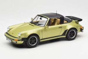 Porsche 911 930 Turbo Targa Groen Metallic Norev 1:18 187526 Metaal — afbeelding 3 van 10