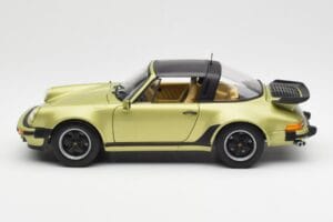 Porsche 911 930 Turbo Targa Groen Metallic Norev 1:18 187526 Metaal — afbeelding 5 van 10