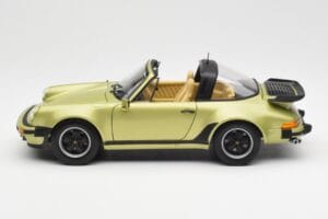 Porsche 911 930 Turbo Targa Groen Metallic Norev 1:18 187526 Metaal — afbeelding 6 van 10