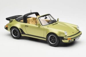 Porsche 911 930 Turbo Targa Groen Metallic Norev 1:18 187526 Metaal — afbeelding 8 van 10