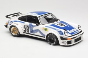 Porsche 911 934 #58 B. Wollek / P. Gurdjian Kremer Racing Winners Group 4 24 Hours of Le Mans 1977 Minichamps 1:18 155776458  — afbeelding 4 van 6