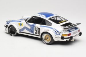 Porsche 911 934 #58 B. Wollek / P. Gurdjian Kremer Racing Winners Group 4 24 Hours of Le Mans 1977 Minichamps 1:18 155776458  — afbeelding 5 van 6