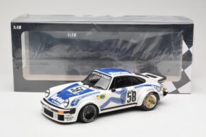 Porsche 911 934 #58 B. Wollek / P. Gurdjian Kremer Racing Winners Group 4 24 Hours of Le Mans 1977 Minichamps 1:18 155776458  — afbeelding 6 van 6