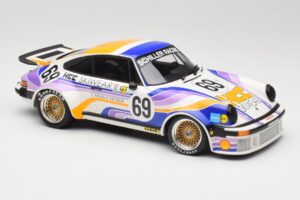 Porsche 911 934 Schiller Racing Team #69 R. Haldi / H. Vetsch 24 Hours of Le Mans 1976 Minichamps 1:18 155766469 Metaal — afbeelding 4 van 6