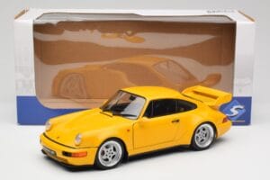 Porsche 911 964 3.8 RS Speed Yellow Solido 1:18 S1803401 Metaal — afbeelding 7 van 7