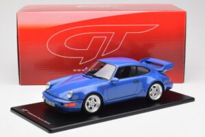 Porsche 911 964 RS 3.8 Blauw GT Spirit 1:18 GT003ZM Hars — afbeelding 6 van 6